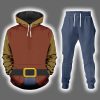 Happy Dwarf Halloween Costume Hoodie Joggers