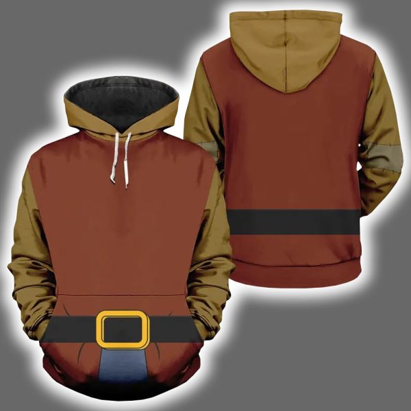 Happy Dwarf Halloween Costume Hoodie Joggers 2