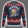 Ho Ho Hold My Beer Vintage Mug Santa Hat Ugly Christmas Sweater 2