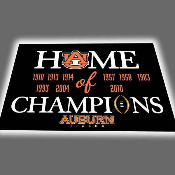 Home of Champions Auburn Doormat