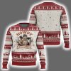 Howdy Christmas Retro Cowboy Santa Country Ugly Christmas Sweater