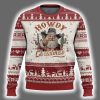 Howdy Christmas Retro Cowboy Santa Country Ugly Christmas Sweater 2