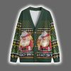 Howdy Santa Retro Ugly Christmas Cardigan 5