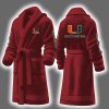 Hurricanes Football Personalized Bathrobe 6