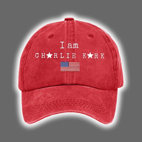 I Am Charlie Kirk Hat