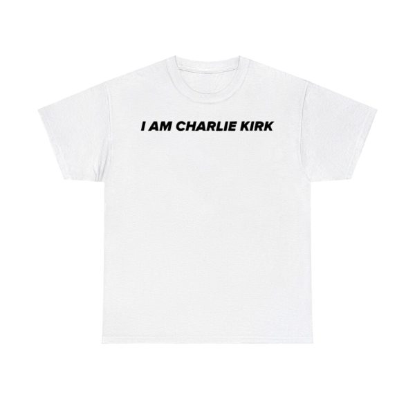 I Am Charlie Kirk Print Shirt
