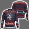 I Don't Believe In You Either Vintage Santa Xmas Ugly Christmas Sweater