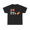 I Love Pt's Hot Dog Heart Fire Shirt