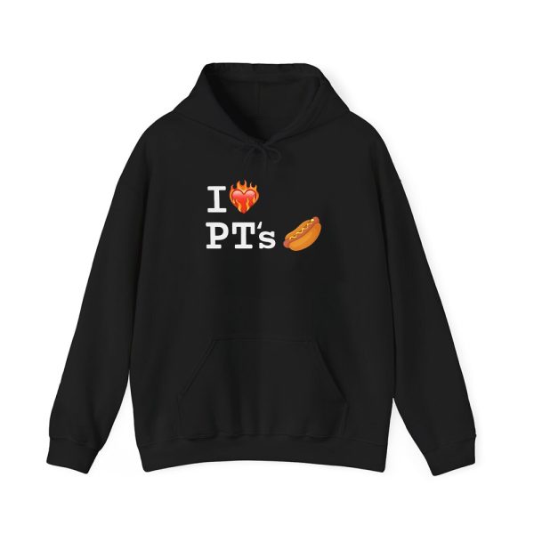I Love Pts Hot Dog Heart Fire Shirt 2