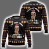 I'm Just Here For The Cookies Ugly Christmas Sweater
