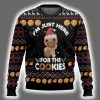 Im Just Here For The Cookies Ugly Christmas Sweater 2