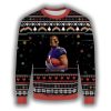 JK Dobbins Ravens Ugly Christmas Sweater 2