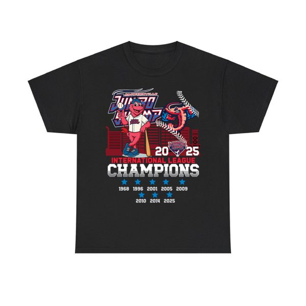 Jacksonville Jumbo Shrimp International League Champions 2025 Shirt