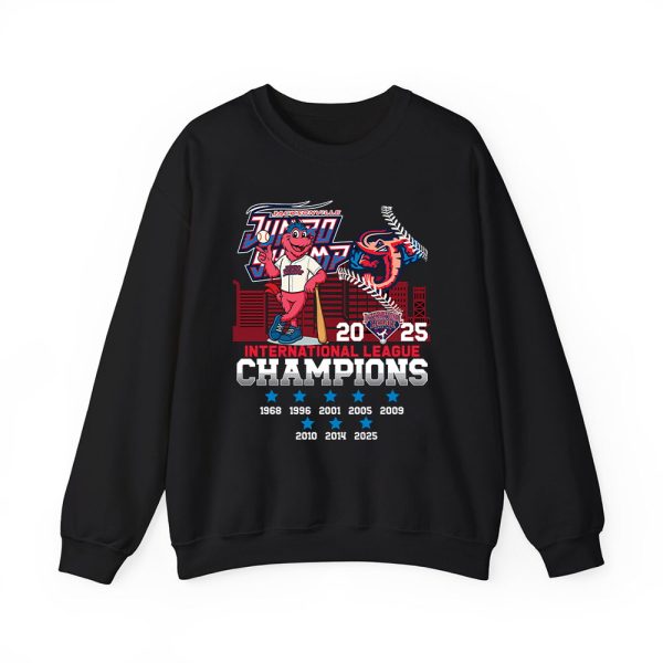 Jacksonville Jumbo Shrimp International League Champions 2025 Shirt 2