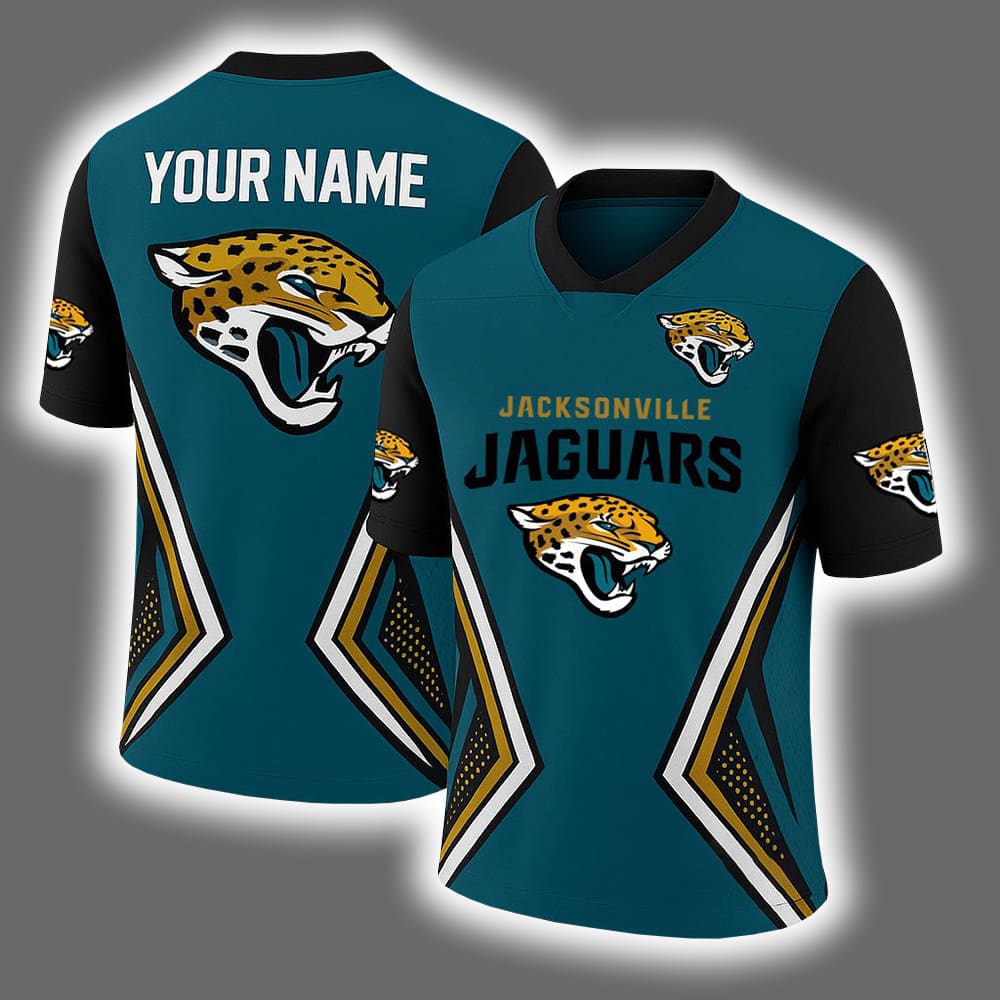 Jaguars 2025 Personalized Football Jersey Jaguars 2025 Personalized Football Jersey