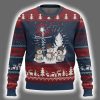 Jesus Christian Faith Hope Love Snowman Ugly Christmas Sweater 2