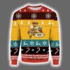 Jordan Love Packers Ugly Christmas Sweater