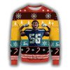 Jordyn Brooks Seahawks Ugly Christmas Sweater 2