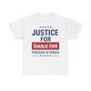 Justice For Charlie Kirk Freedom Of Speech Shirt
