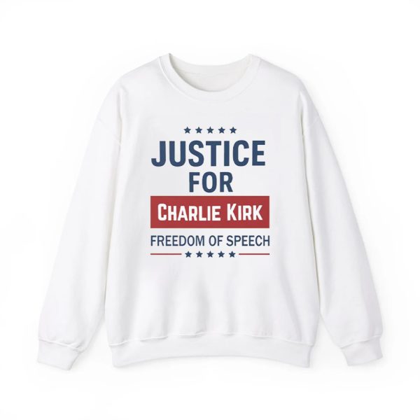 Justice For Charlie Kirk Freedom Of Speech Shirt 4