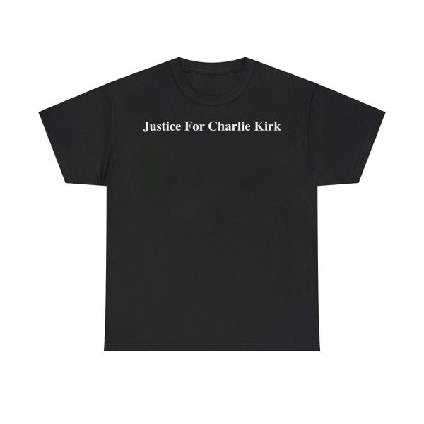 Justice For Charlie Kirk Shirt