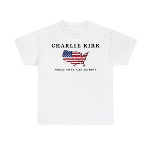 Charlie Kirk Great American Patriot Shirt