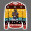 Lamar Jackson #8 Pro Bowler Ugly Christmas Sweater
