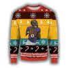 Lamar Jackson 8 Pro Bowler Ugly Christmas Sweater 2