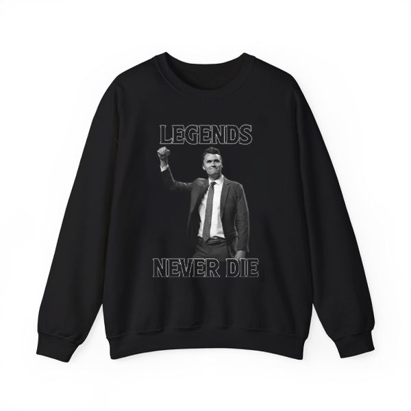 Legends Never Die Charlie Kirk Shirt 2