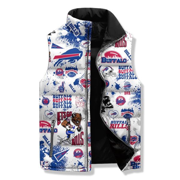 Lets Go Bills Puffer Vest 2