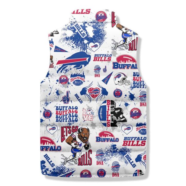 Lets Go Bills Puffer Vest 3