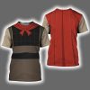 Li Shang Mulan Halloween Costume Shirt