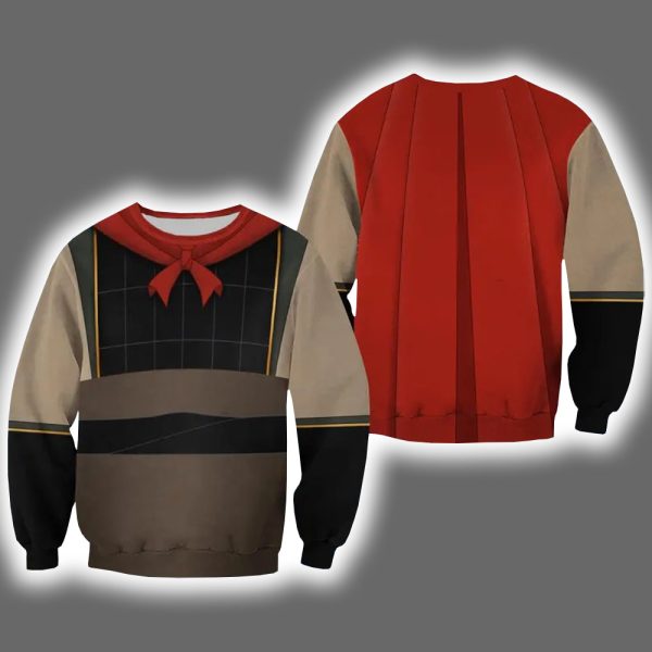 Li Shang Mulan Halloween Costume Shirt 2