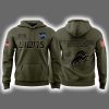 Lions 2025 Salute To Service Hoodie Joggers Cap