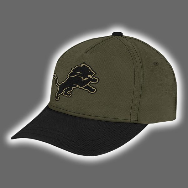 Lions 2025 Salute To Service Hoodie Joggers Cap 2
