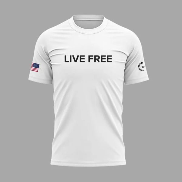Live Free Charlie Kirk Turning Point USA Shirt 2