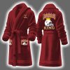 Longhorns King Personalized Bathrobe 4