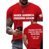 Make America Freedom Again Charlie Kirk Signature Shirt