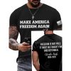Make America Freedom Again Charlie Kirk Signature Shirt