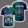 Mariners 2025 AL West Division Champions Jersey