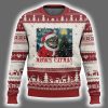 Meowy Catmas Starry Night Christmas Tree Ugly Christmas Sweater 2