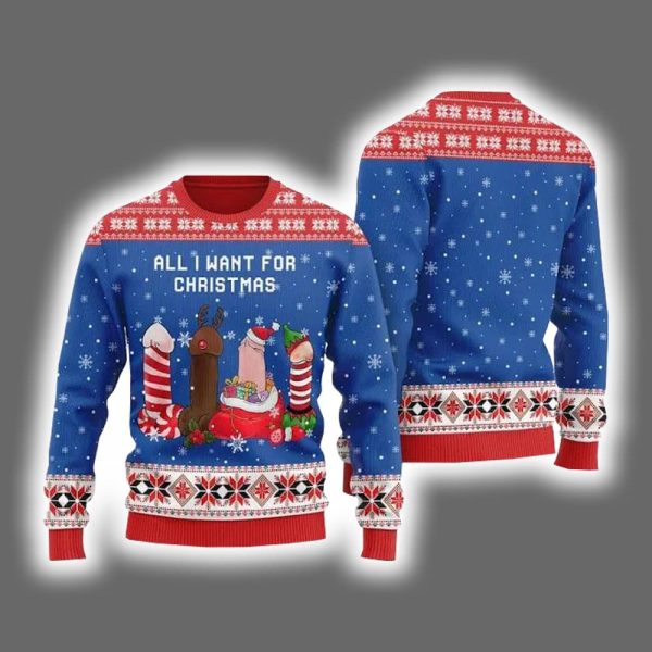 Merry Mas Womens Gift Ugly Funny Christmas Sweater 3