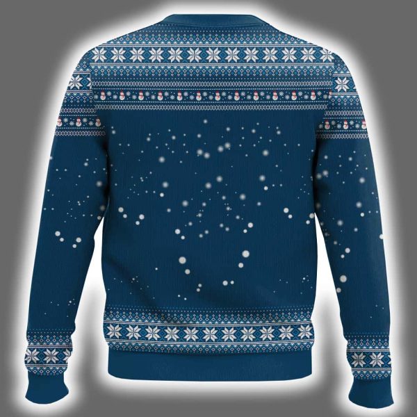 Merry Titmas Naughty Snowman Funny Ugly Christmas Sweater 3