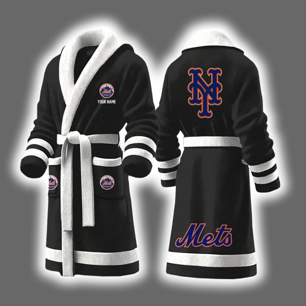 Mets Baseball Personalized Bathrobe 2
