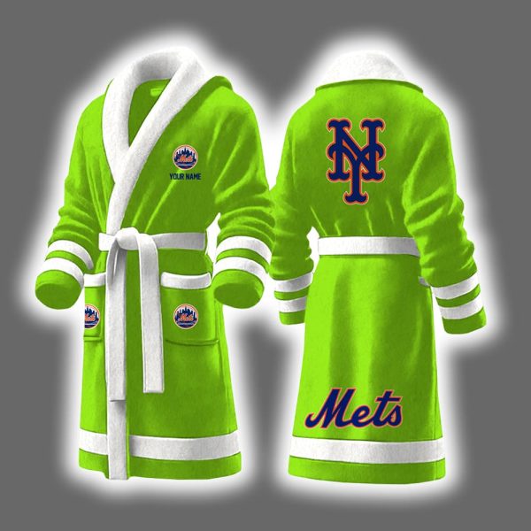Mets Baseball Personalized Bathrobe 5