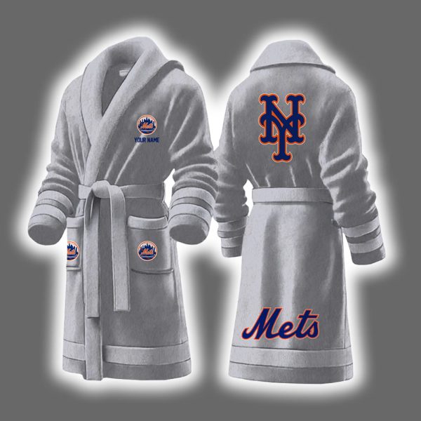 Mets Baseball Personalized Bathrobe 7