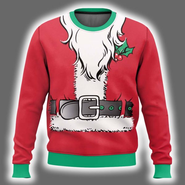 Mr Santa Outfit Christmas Ugly Sweater 2
