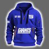 NY Giants Est 1925 Quarter Zip Hoodie 2