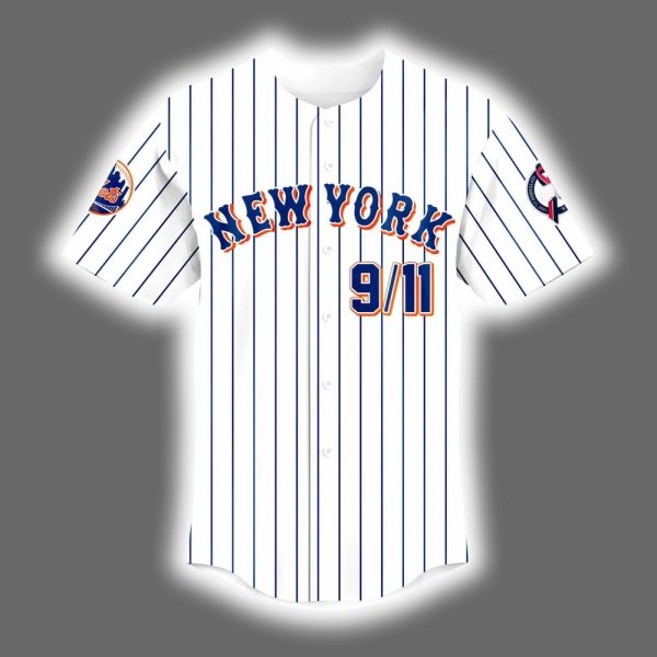 NY Mets Never Forget 9 11 Jersey