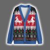 Naughty Reindeer Couple Christmas Cardigan 3